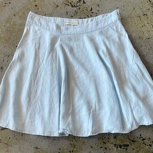 Guess Tencel Heidi Circle Mini A-line Skirt in a Super Bleached Wash Size M